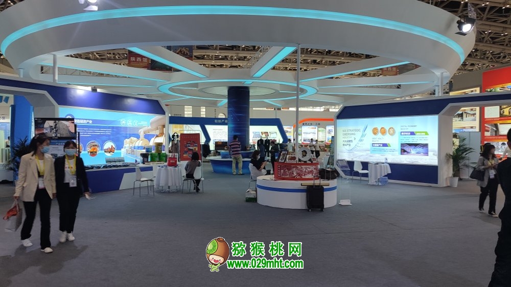 周至豪门国际猕猴桃参加丝博会图片