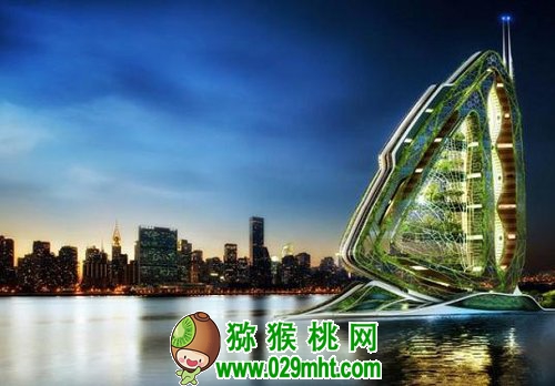 梦幻蜻蜓城市农场大厦设计图